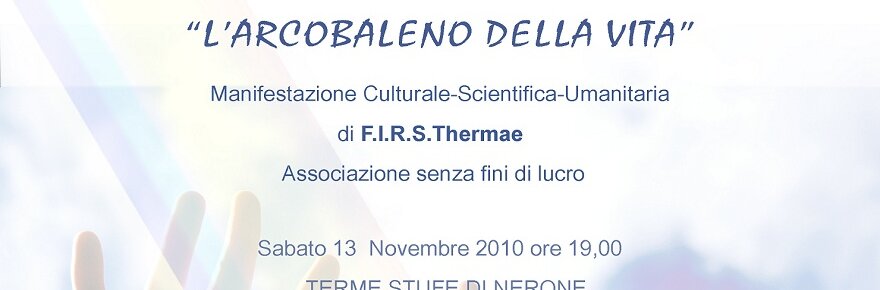 Progetto Umanitario F.I.R.S.Thermae